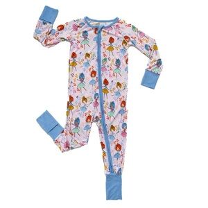 6-12 Months Little Sleepies Prima Ballerina Zippy